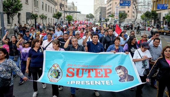 Sutep anuncia nueva huelga indefinida. (Foto: SUTEP)
