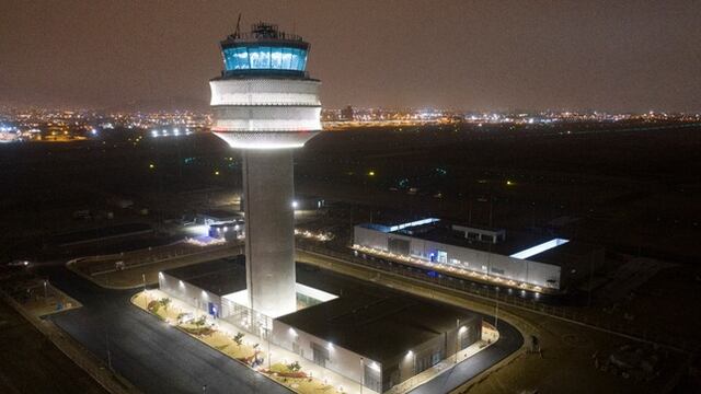 LAP: Nueva torre de control del Aeropuerto Jorge Chávez puede operar de noche  