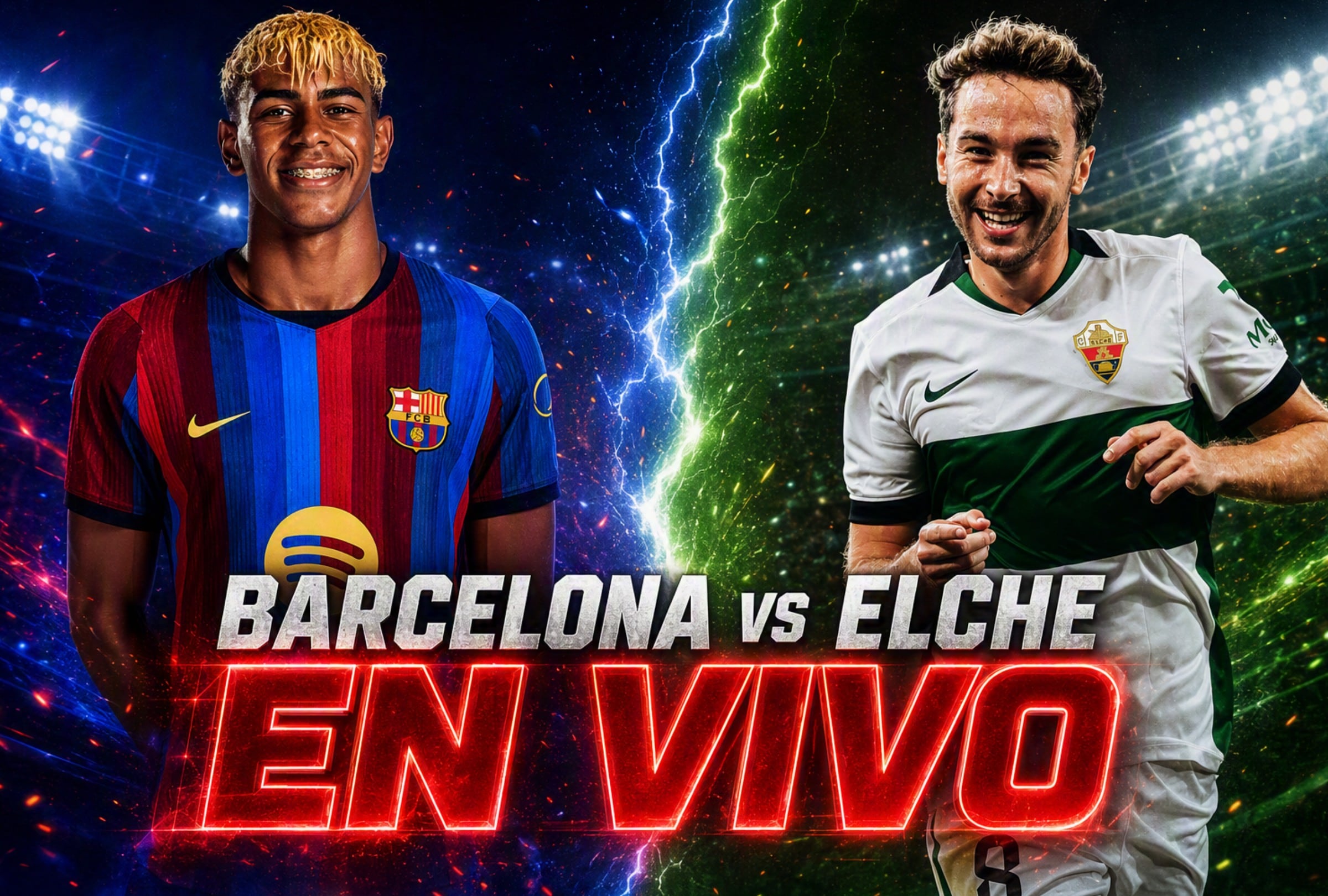 ¿Dónde ver FC Barcelona vs. Elche CF EN VIVO GRATIS por LaLiga 2026? Horarios y canales TV en directo