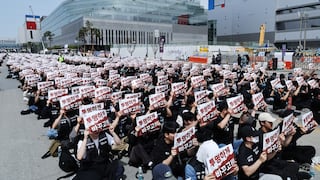 Miles de trabajadores de Samsung en huelga: sus reclamos y amenazas