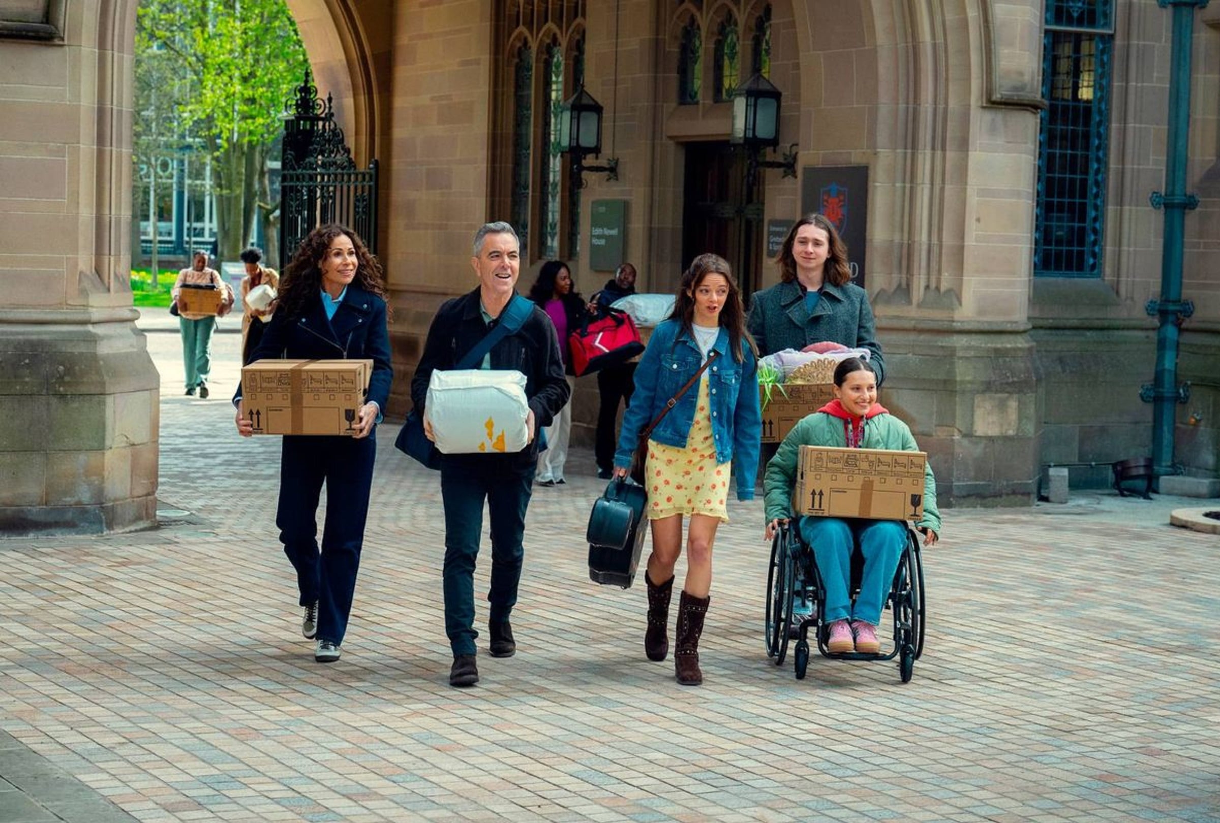 La Universidad de Manchester fue una de las locaciones de rodaje de la serie "Run Away", basada en la novela Harlan Coben (Foto: Netflix)