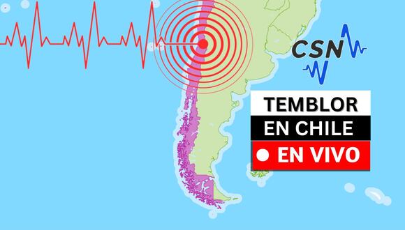 Sigue los reportes actualizados de los temblores en Chile registrados en la jornada, según el Centro Sismológico Nacional (CSN) de la Universidad de Chile. | Crédito: freestudymaps.com / Composición Mix