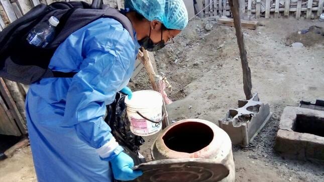 Minsa y Gobierno Regional de Tumbes realizaron campaña de recojo de inservibles. (Foto: Ministerio de Salud)