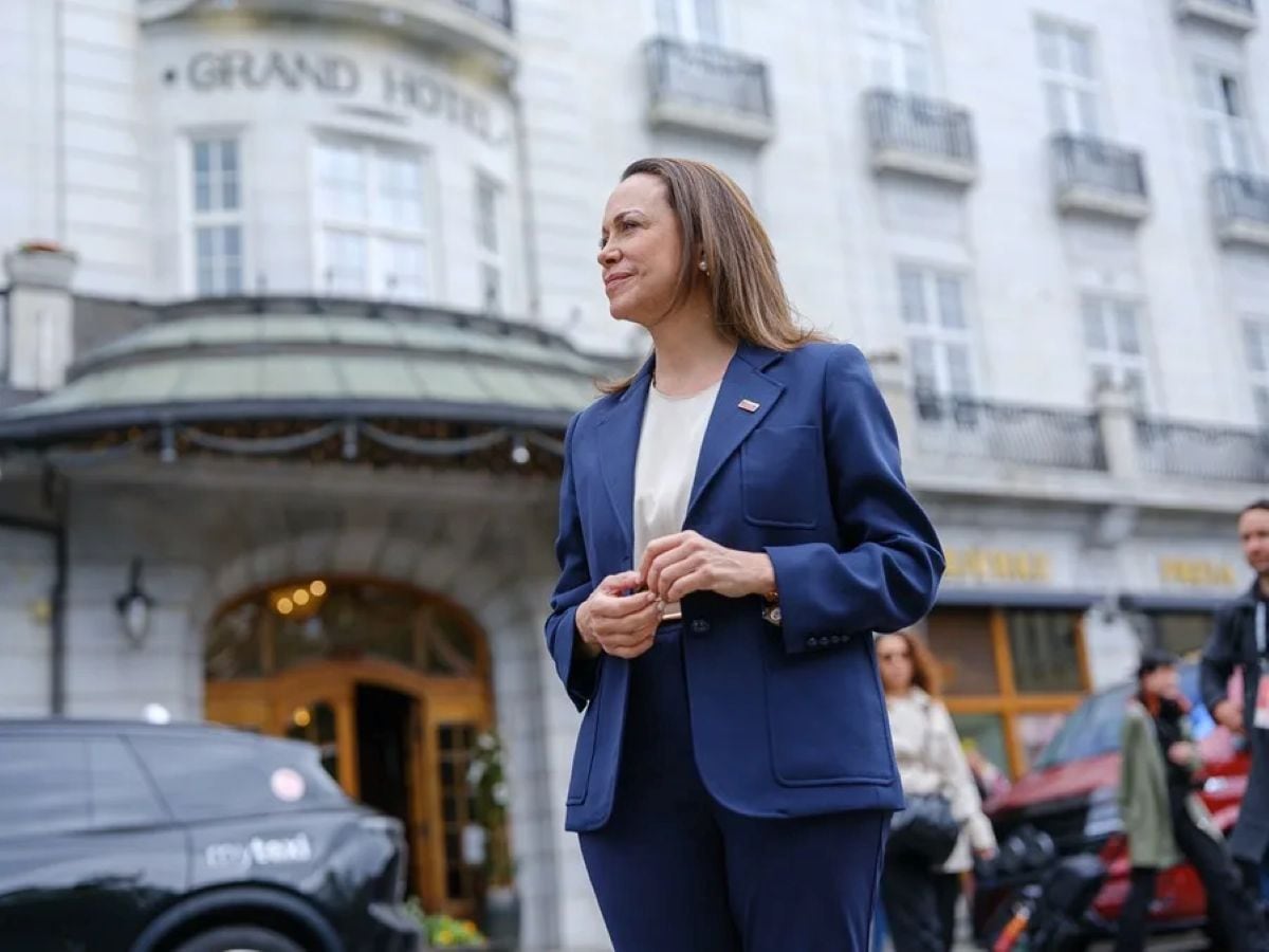 María Corina Machado reiteró que debe encabezar un eventual proceso de diálogo para avanzar hacia elecciones presidenciales en Venezuela. Foto: EFE.