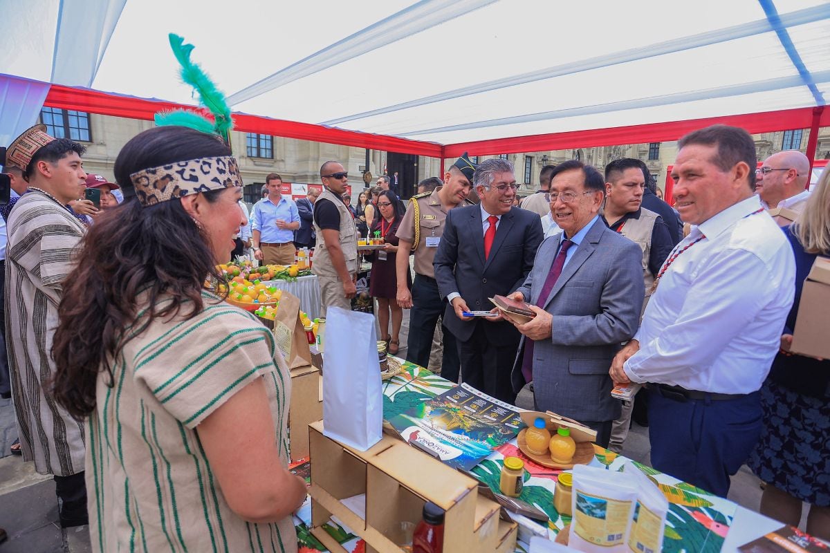 El presidente José María Balcázar participó en el lanzamiento de la Expo Amazónica Cusco 2026. Foto: Presidencia.