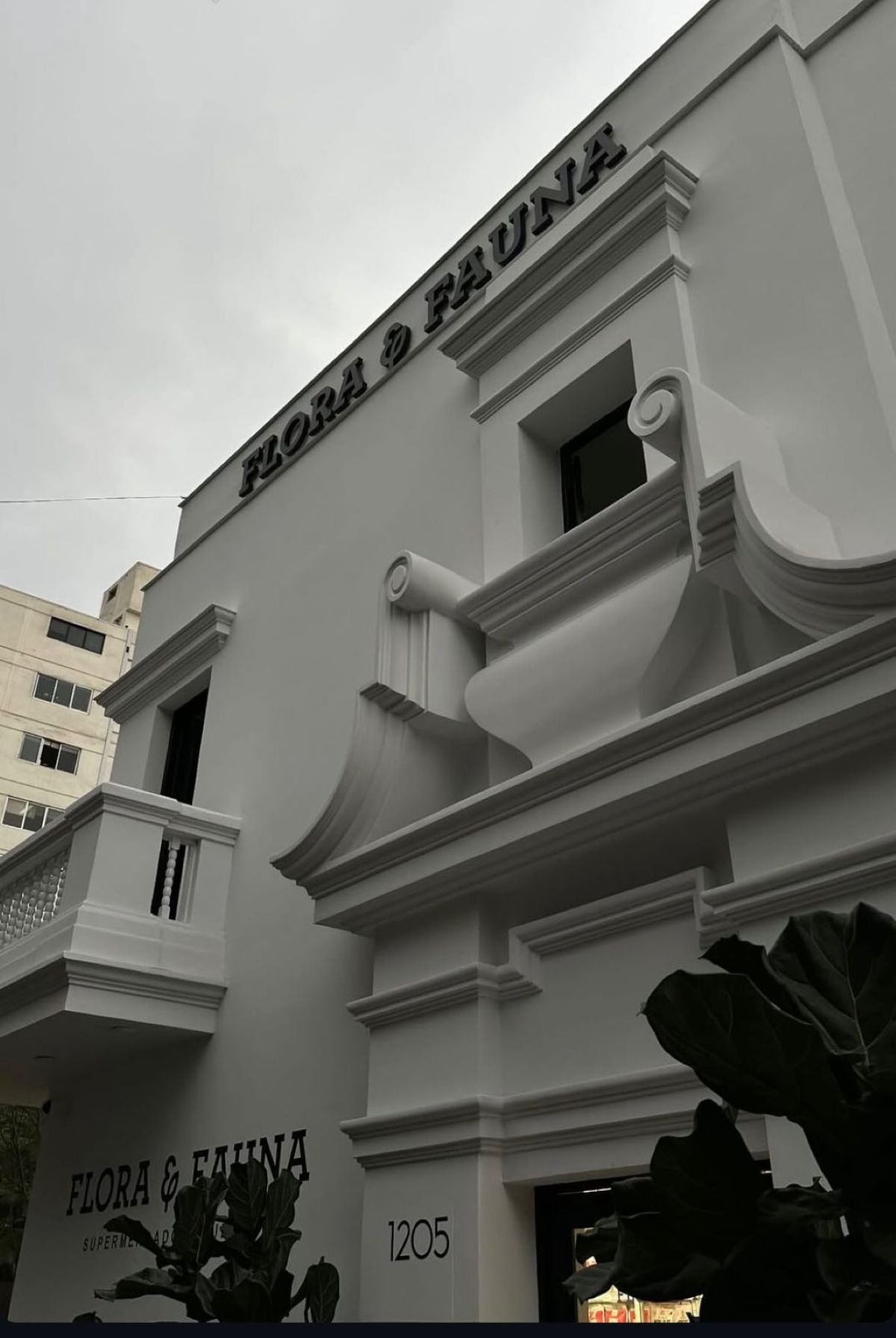 Nuevo local de Flora & Fauna, en Dos de Mayo, San Isidro. Foto: carol.mvel/ Instagram.