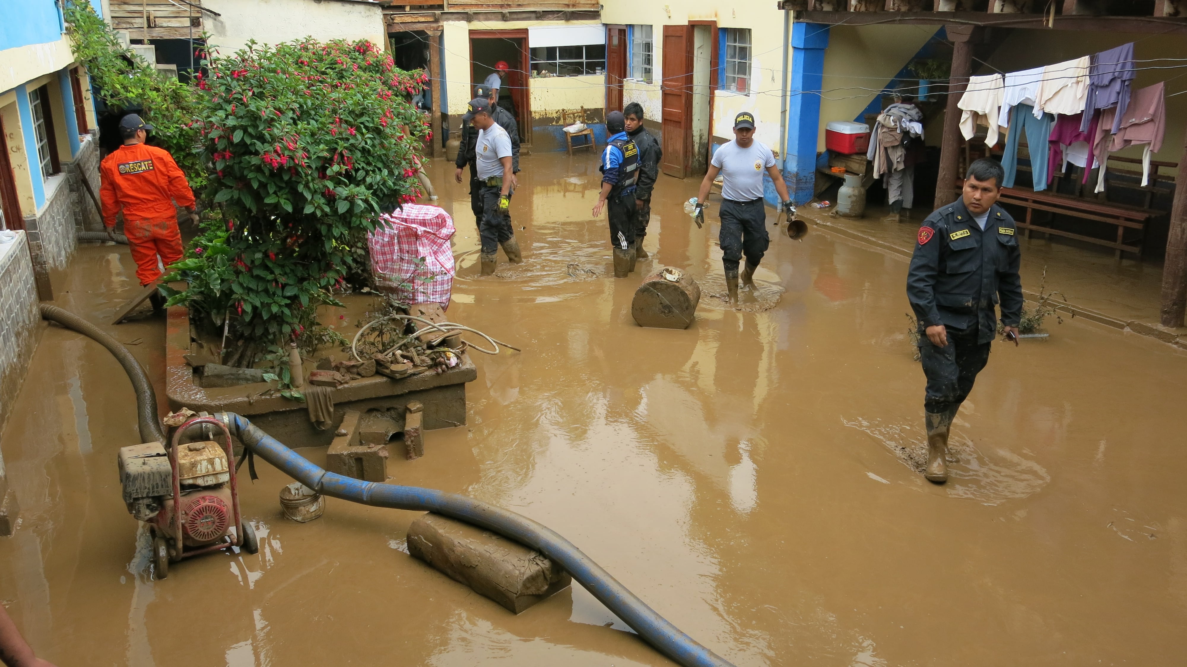 El riesgo de inundaciones vuelve a emerger, a pesar que estamos en temporada de estiaje. Fotos/ANA CECILIA MATIAS.