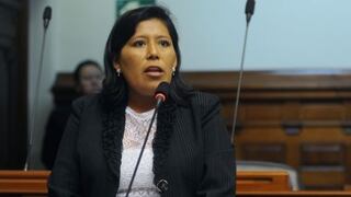 Natalie Condori: Humala no está en los fueros parlamentarios para mantener la candidatura de Solórzano