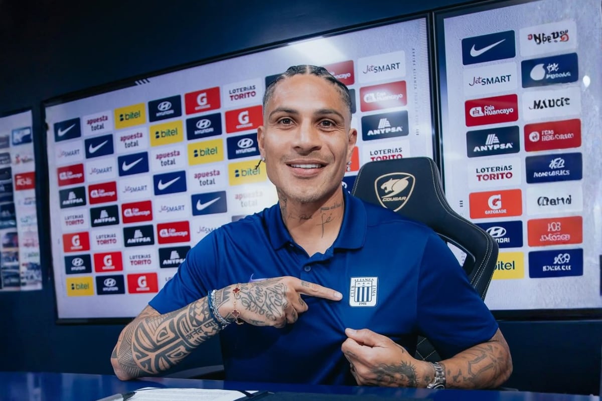 En Perú, Paolo Guerrero solo jugó en César Vallejo y Alianza Lima. Al cuadro de La Victoria llegó en 2024. (Foto: @alianzalima)