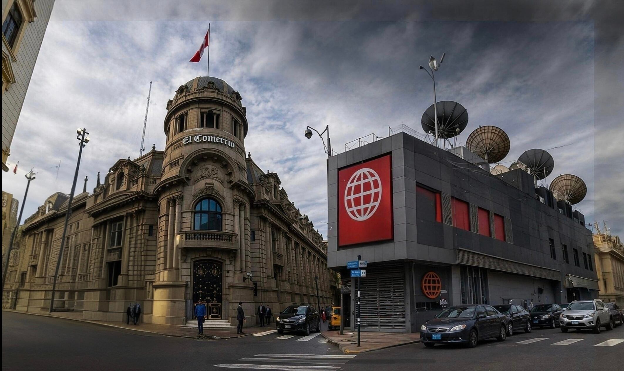 América y El Comercio. Foto composición exclusiva: Diario Gestión