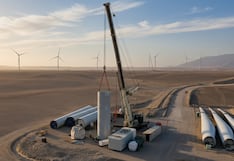 Parque eólico de Arequipa supera el 73% de avance en su construcción
