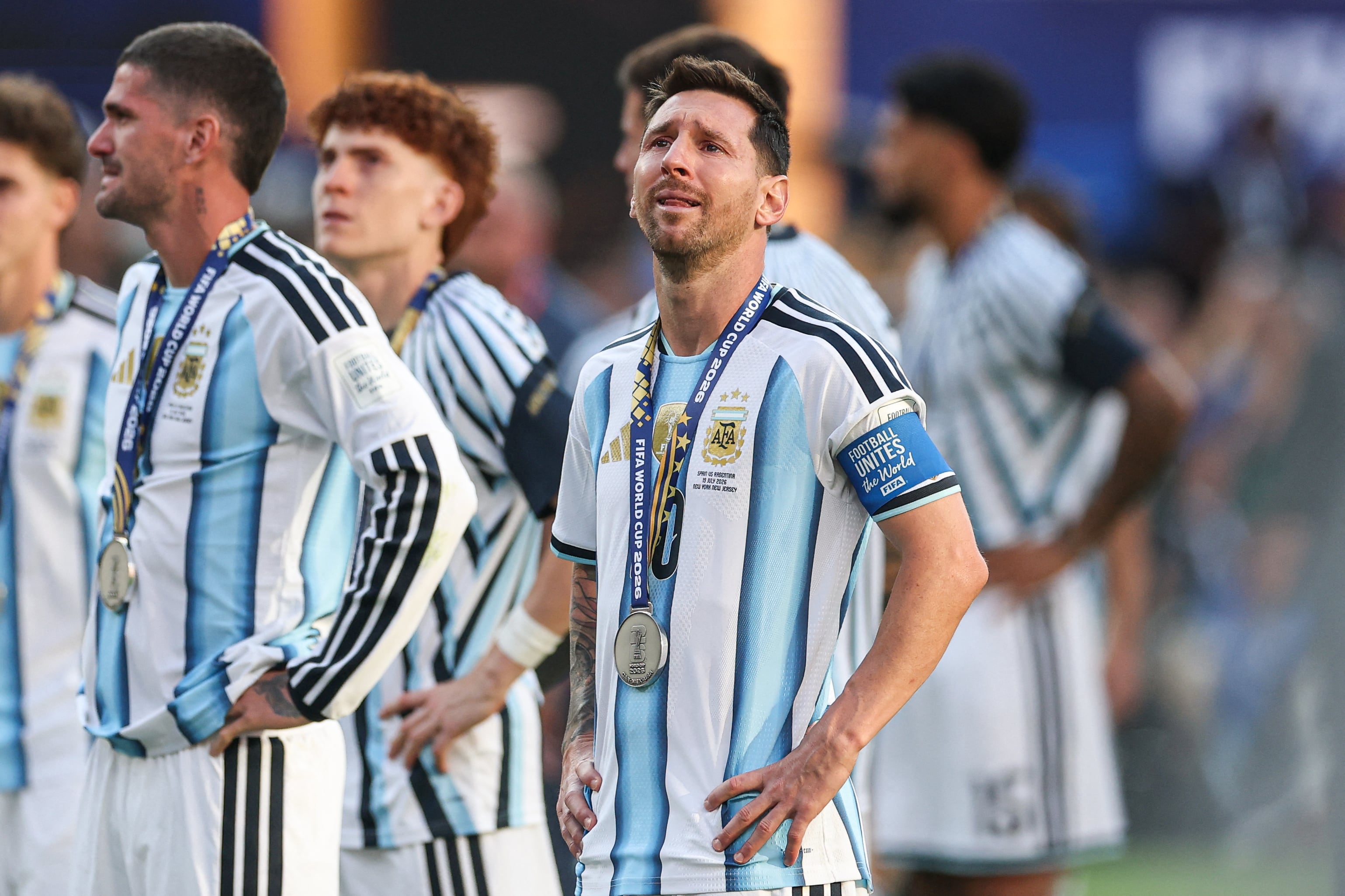 Messi, ícono generacional, no pudo llevar a la selección argentina al triunfo en la final contra España. Foto: PATRICIA DE MELO MOREIRA / AFP