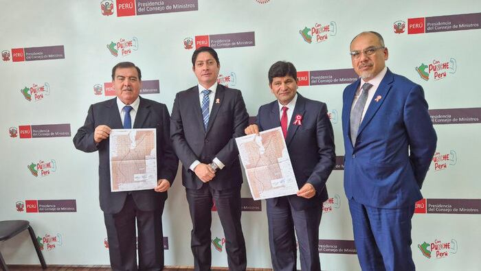 Adrianzén destacó la labor realizada desde la Secretaría de Demarcación y Organización Territorial de la Presidencia del Consejo de Ministros (PCM) para avanzar en la definición de los límites entre Arequipa e Ica.