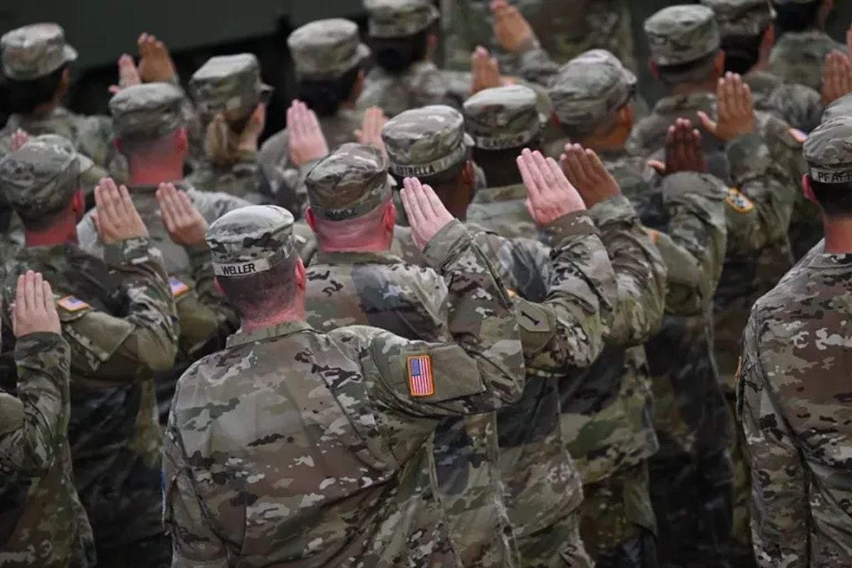 Estados Unidos activa alianza militar con 18 países de América para reforzar la criminalidad. Foto: EFE/EPA/ Kenny Holston