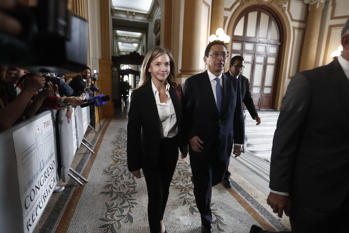 Luciana León reapareció en el Congreso y negó haber cometido tráfico de influencias