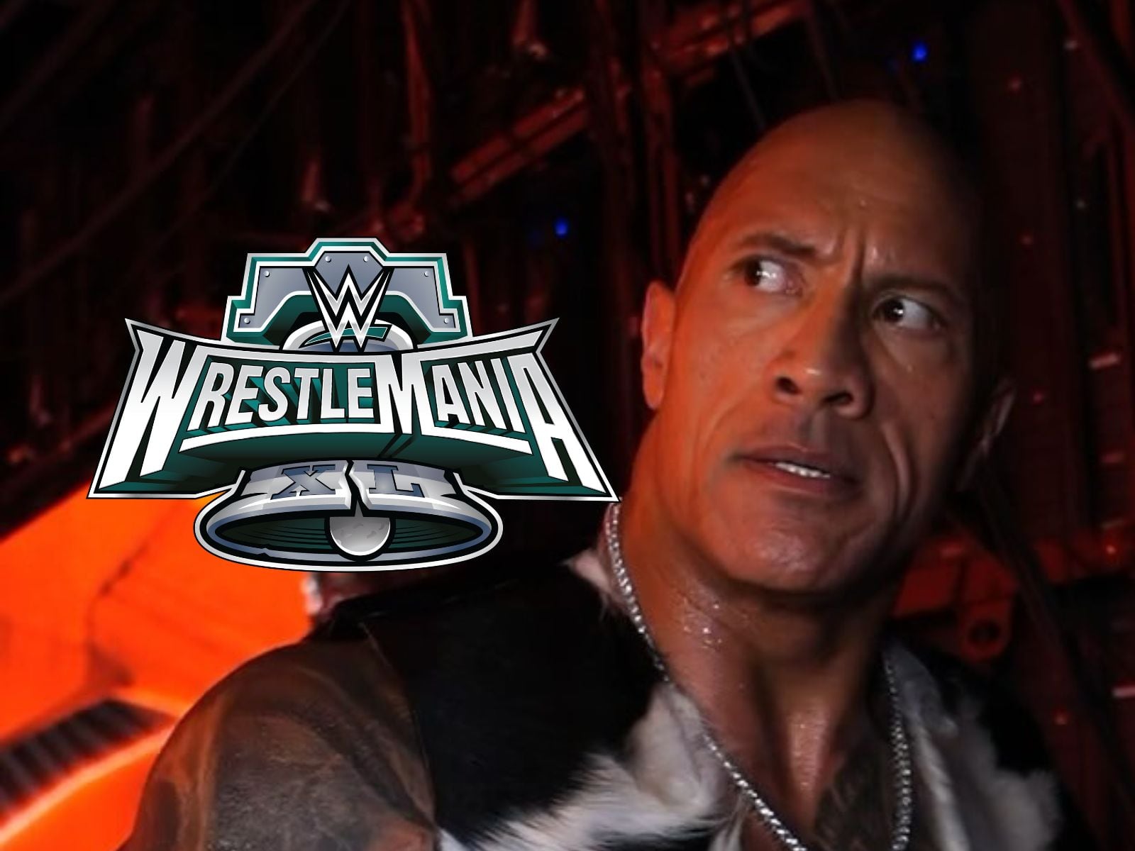¡No te pierdas a The Rock en WrestleMania 40! Sigue a Dwayne Johnson en vivo por Peacock TV y FOX Sports Premium. | Crédito: WWE.com / Composición Mix