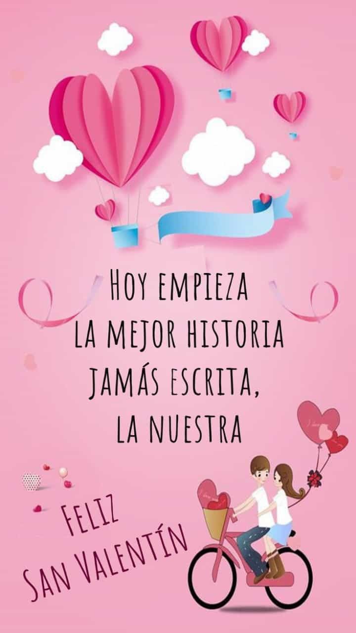 Envíale a tu novia una de estas 30 tarjetas llenas de mensajes de amor, para celebrar este 14 de febrero un Feliz San Valentín 2026. (Foto: Pinterest)