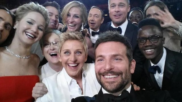 El “selfie” de los Oscar está valorizado en US$ 1,000 millones