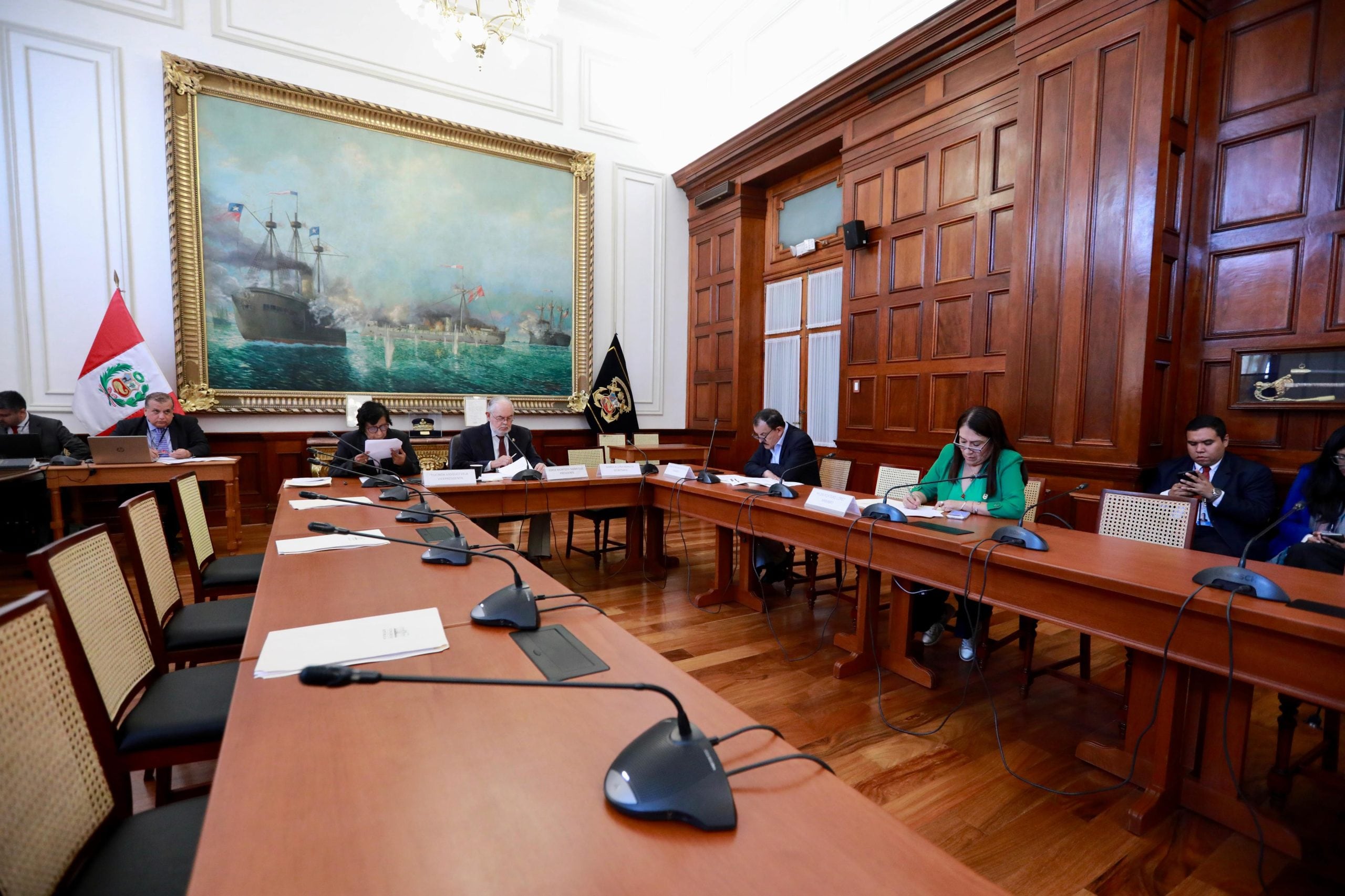 La Subcomisión del Congreso aprobó la postulación de Pedro Cartolín para contralor. Foto: Congreso.