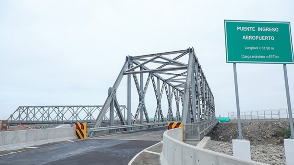 ‘El Niño’ fuerte: Alertan posible riesgo de colapso de puentes para acceso a aeropuerto