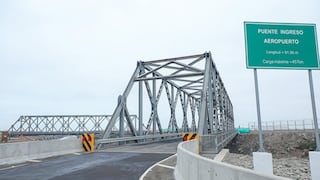 ‘El Niño’ fuerte: Alertan posible riesgo de colapso de puentes para acceso a aeropuerto
