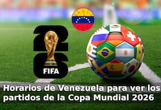 ¿A qué hora se juegan todos los partidos de la Copa Mundial FIFA 2026 en Venezuela?