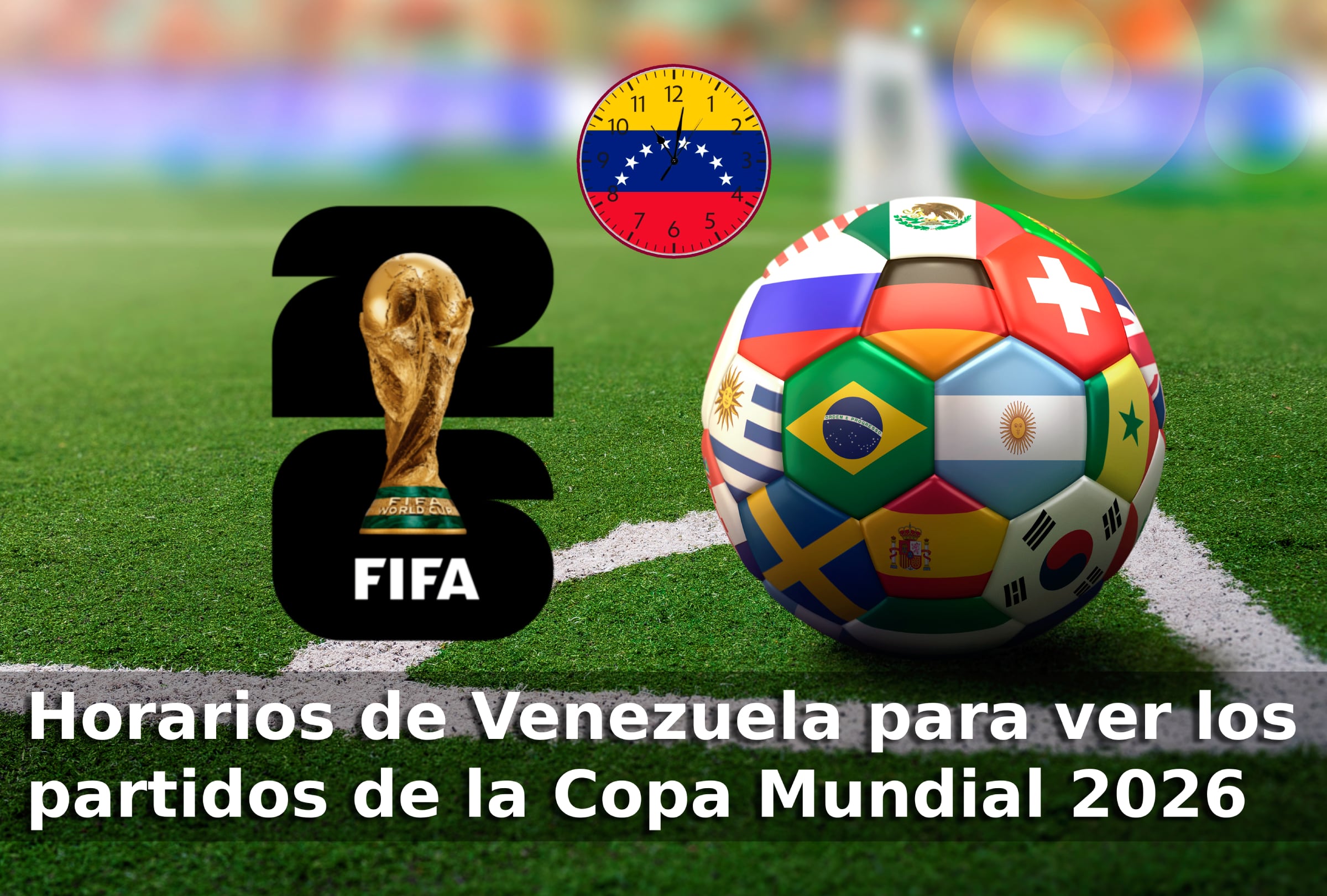 CARACAS (VENEZUELA), 06/11/2026.- ¿A qué hora son los partidos del Mundial 2026 en Venezuela? Consulta el fixture completo de la Copa del Mundo con horarios actualizados para Caracas. FOTO DE JONGHO SHIN PARA ISTOCK Y GETTY IMAGES