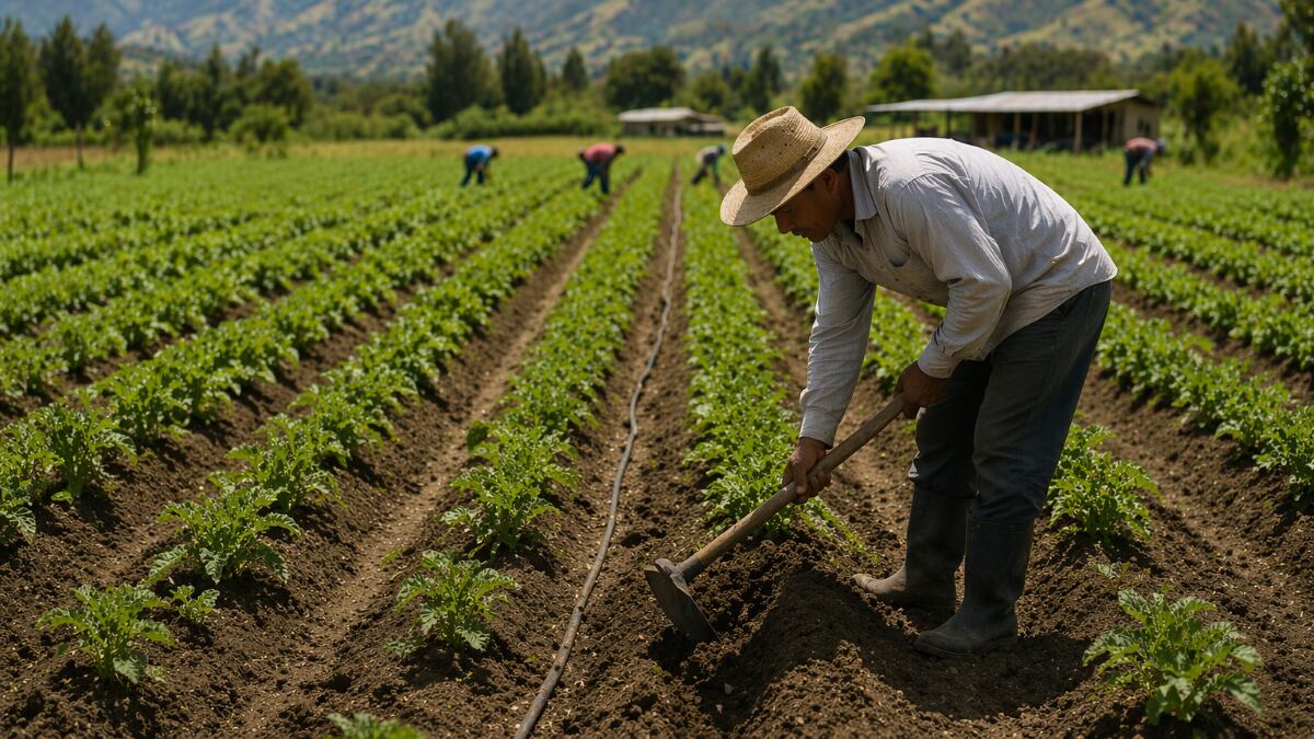Sector agropecuario acumuló un tímido crecimiento de 1.2% en primer semestre