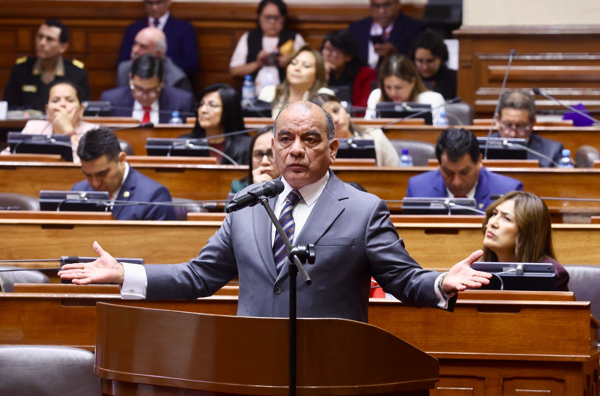 César Astudillo: presentan moción de censura contra ministro del Interior