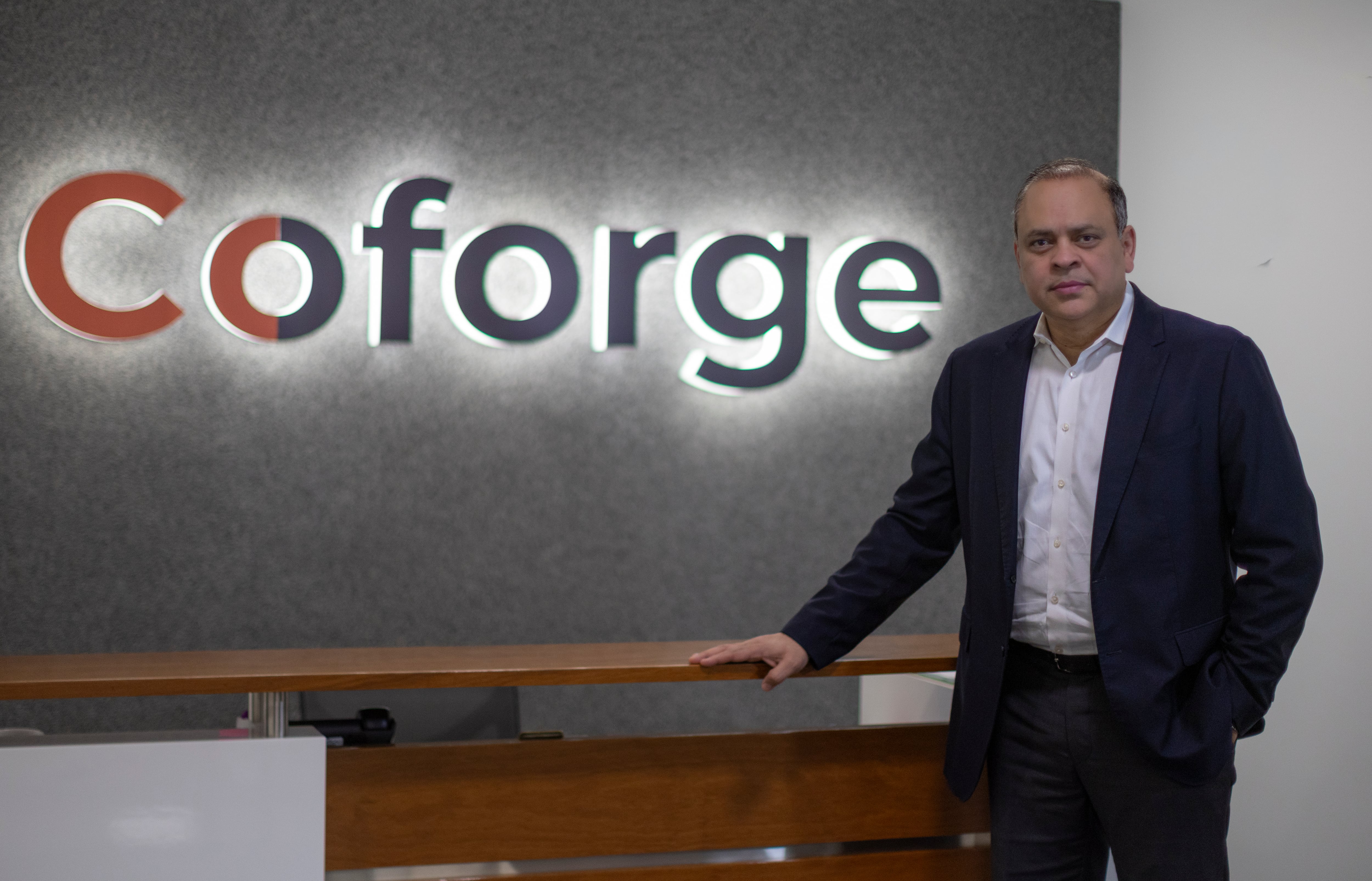 Sudhir Singh, director ejecutivo y presidente del directorio de Coforge Limited, estuvo en Lima, donde tiene una operación con más de 1,300 colaboradores. Foto: Hugo Pérez/GEC