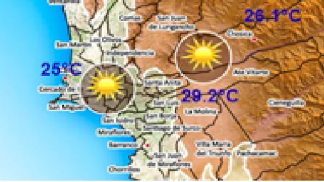 Una temperatura muy cercana a los 30 grados se registra en el cono este de Lima