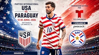 Telemundo Deportes transmitió el partido Estados Unidos 4-1 Paraguay por el Mundial 2026