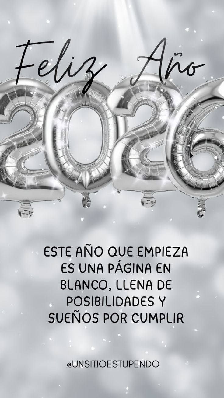 Selecciona una de estas 20 tarjetas de ¡Feliz Año Nuevo 2026! para descargar e imprimir y poder compartirla con tus seres queridos. (Foto: Pinterest)
