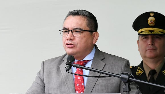 El ministro del Interior, Juan José Santiváñez, insistió en la necesidad de que la Diviac sea auditada. (Foto: Mininter)