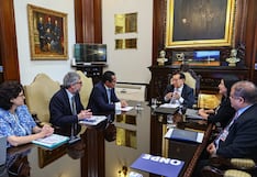 Balcázar y ministra de Economía se reunieron con titulares de JNE, ONPE y Reniec