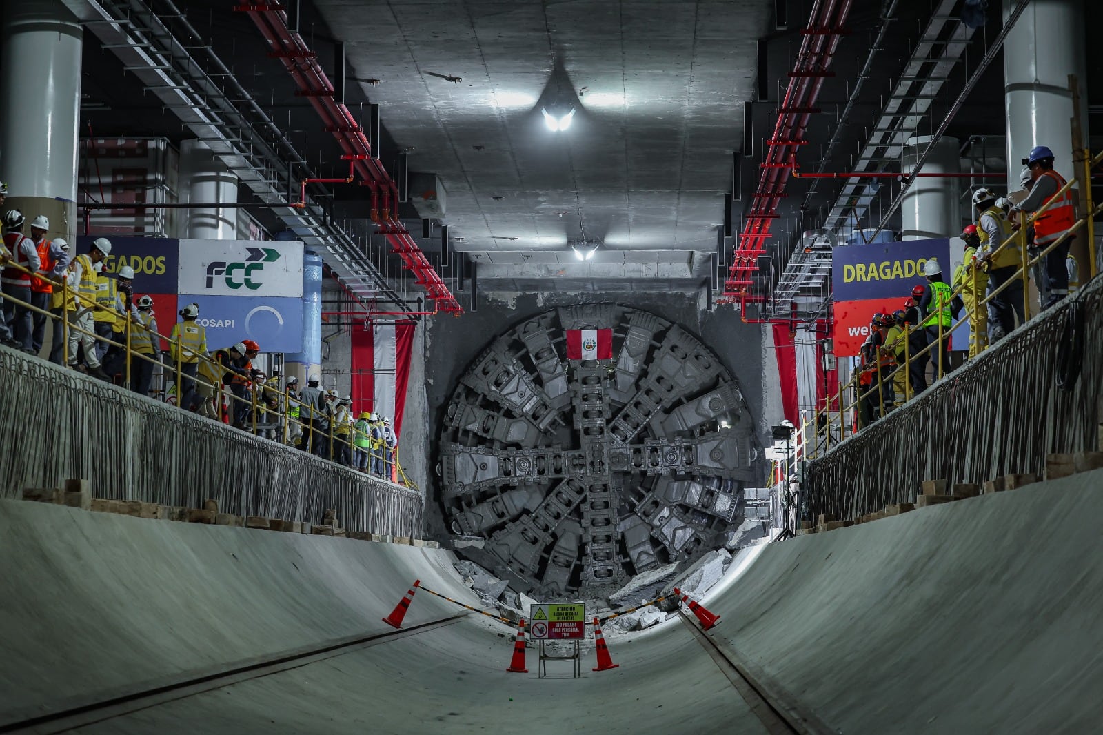 ¿Cuándo finalizará la obra de la Línea 2 del Metro de Lima? (Foto: MTC)