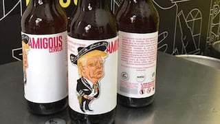 Un Trump vestido de mariachi busca "Amigous" para tomar cerveza mexicana