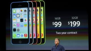 Apple presentó sus nuevos smartphones: el iPhone 5C y el iPhone 5S