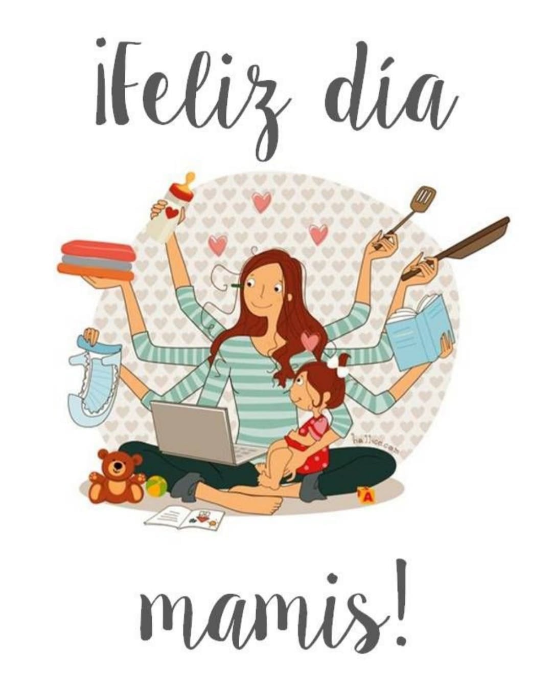 Descarga y envía una de estas 30 imágenes para desar un Feliz Día de las Madres 2026 en México, este domingo 10 de mayo, por cualquier red social. (Foto: Pinterest)
