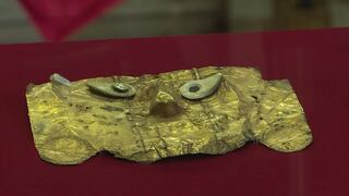 Vizcarra recibe máscara de oro precolombina restituida por Alemania