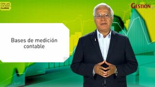 Conoce las bases de medición contable