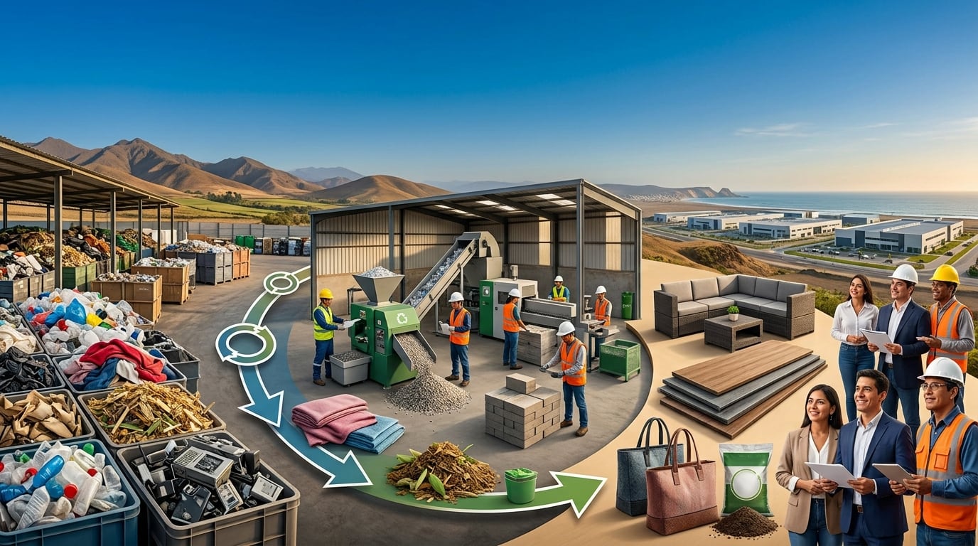 De residuo a negocio: las industrias que puede desarrollar Perú por su potencial. Foto: Imagen creada con IA.