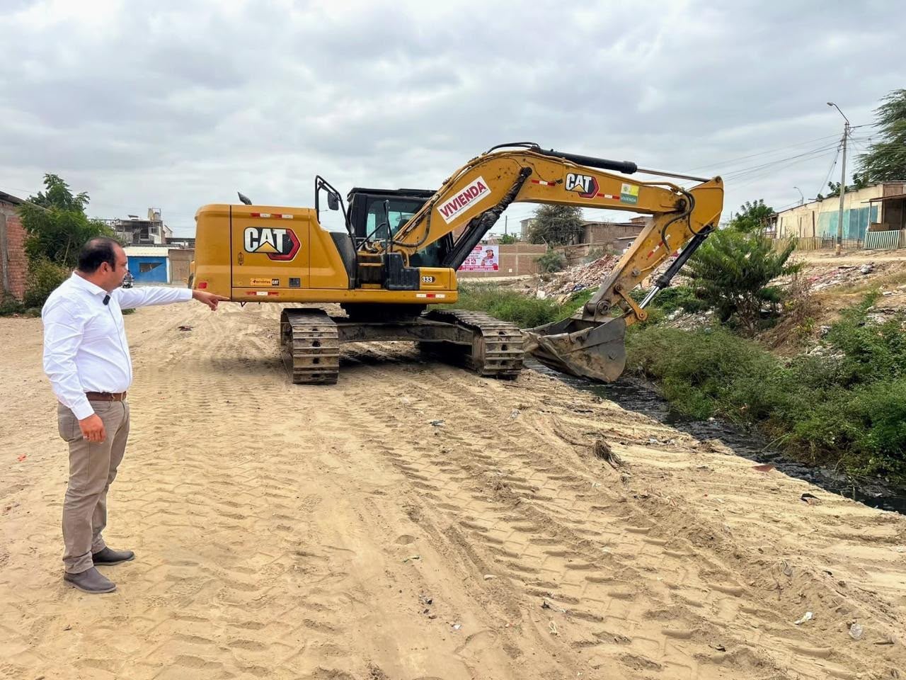 Obras de prevención ante el FEN. (Foto: difusión)