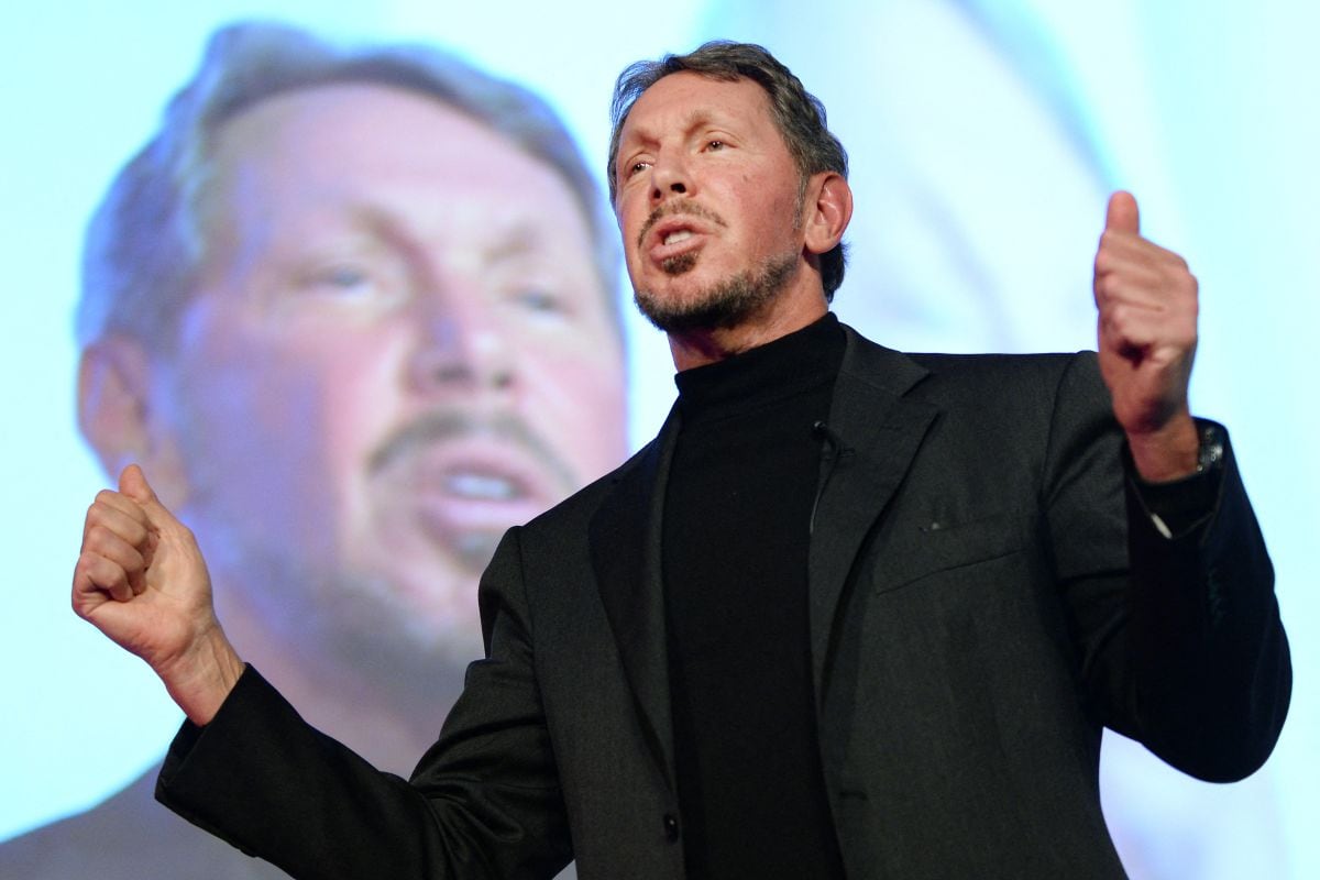 El empresario Larry Ellison es uno de los hombres más ricos del mundo.