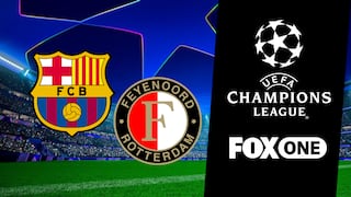 Fox One transmitió el triunfo de Barcelona 5-1 sobre Feyenoord por la Champions League