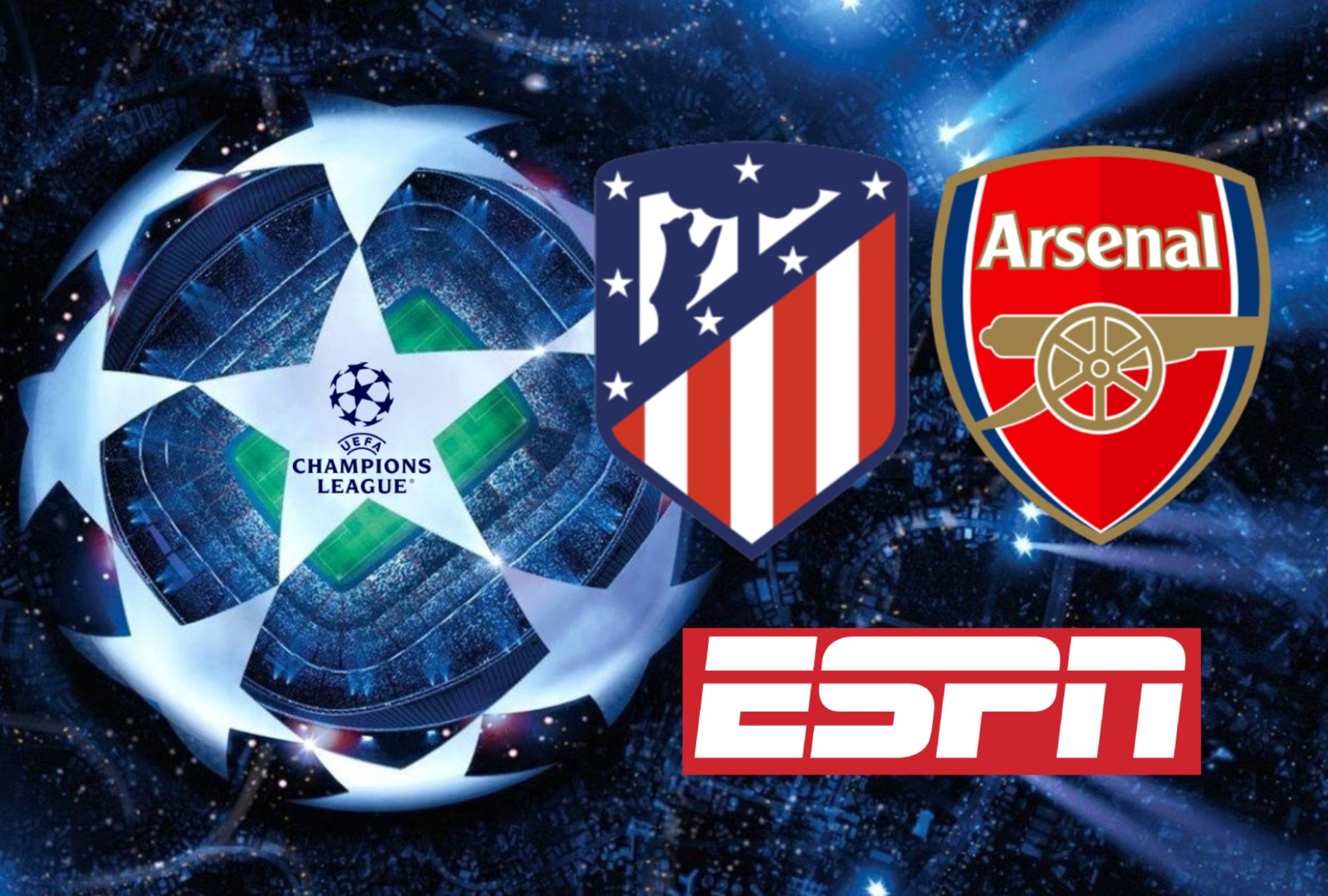 MADRID (ESPAÑA), 29/04/2026.- Cobertura oficial de ESPN EN VIVO EN DIRECTO para ver el partido entre Atlético de Madrid y Arsenal FC este miércoles 29 de abril por la ida de las semifinales de la UEFA Champions League 2025-26 desde el Estadio Riyadh Air Metropolitano de Madrid. FOTO DE NOÉ YACTAYO PARA GESTIÓN MIX