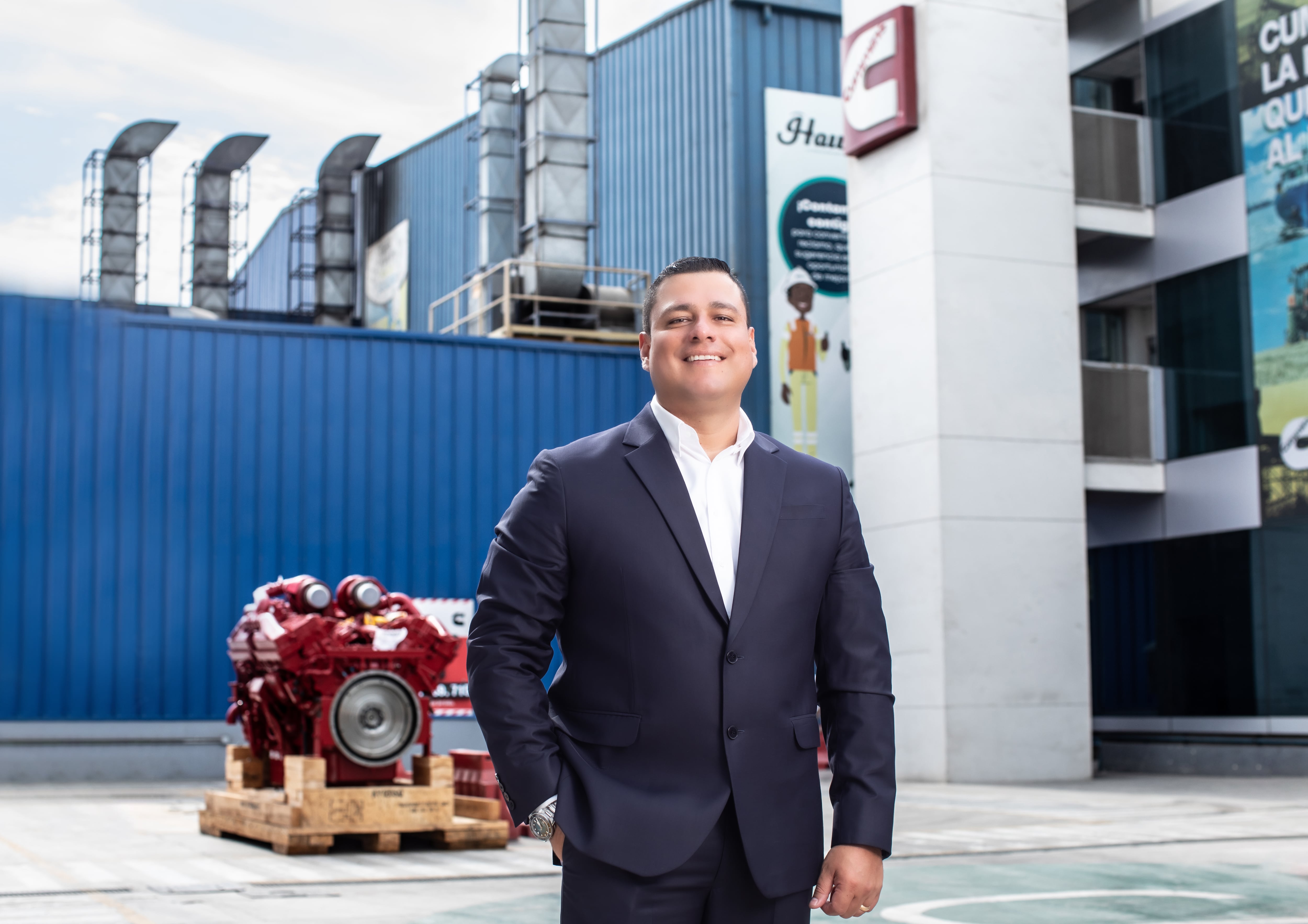 Erick Ruiz, gerente general de Cummins Perú, adelantó que la empresa proyecta ventas por US$ 240 millones este año y busca diversificar su negocio más allá de la minería. Foto: Cummins