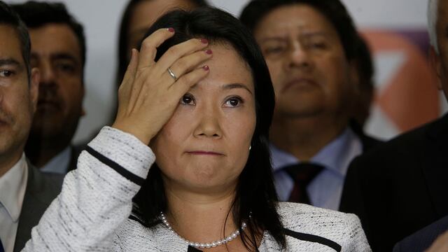 Keiko Fujimori sobre aporte de Credicorp: "Se nos pidió reserva por temor a represalias”
