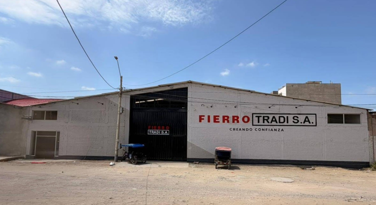 La nueva sede de TRADI en Piura cuenta con una superficie de 2,133 metros cuadrados.
