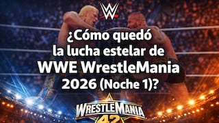 ¿Cómo quedó la lucha estelar de WWE WrestleMania 2026 (Noche 1) EN VIVO hoy? Resultados de la cartelera Cody Rhodes VS. Randy Orton EN DIRECTO